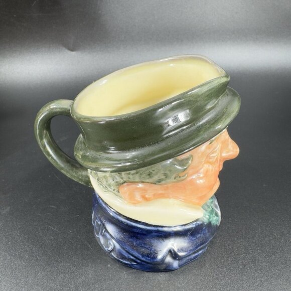 Royal Doulton Captain Cuttle Toby Jug Creamer Fine Porcelain Small Pitcher VTG - Picture 14 of 14